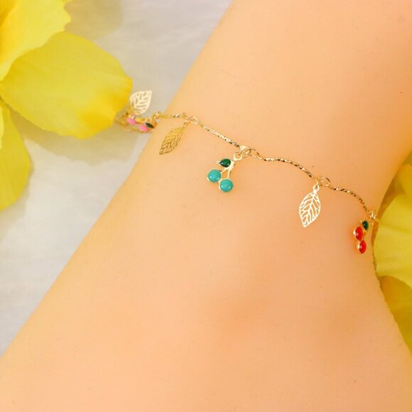 Minimalist Anklet, Sleek & Modern Design, Women’s Fashion, YC110150-A - Picture 5 of 10